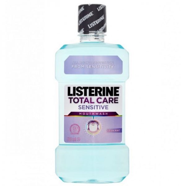 Listerine Total Care Sensitive 500ml, Pk6